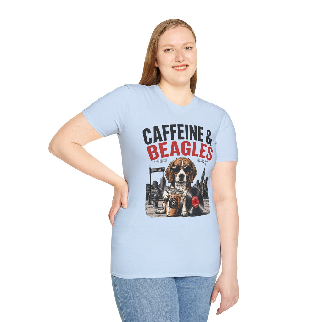 Unisex Softstyle Beegal Caffeine Fuel T-Shirt