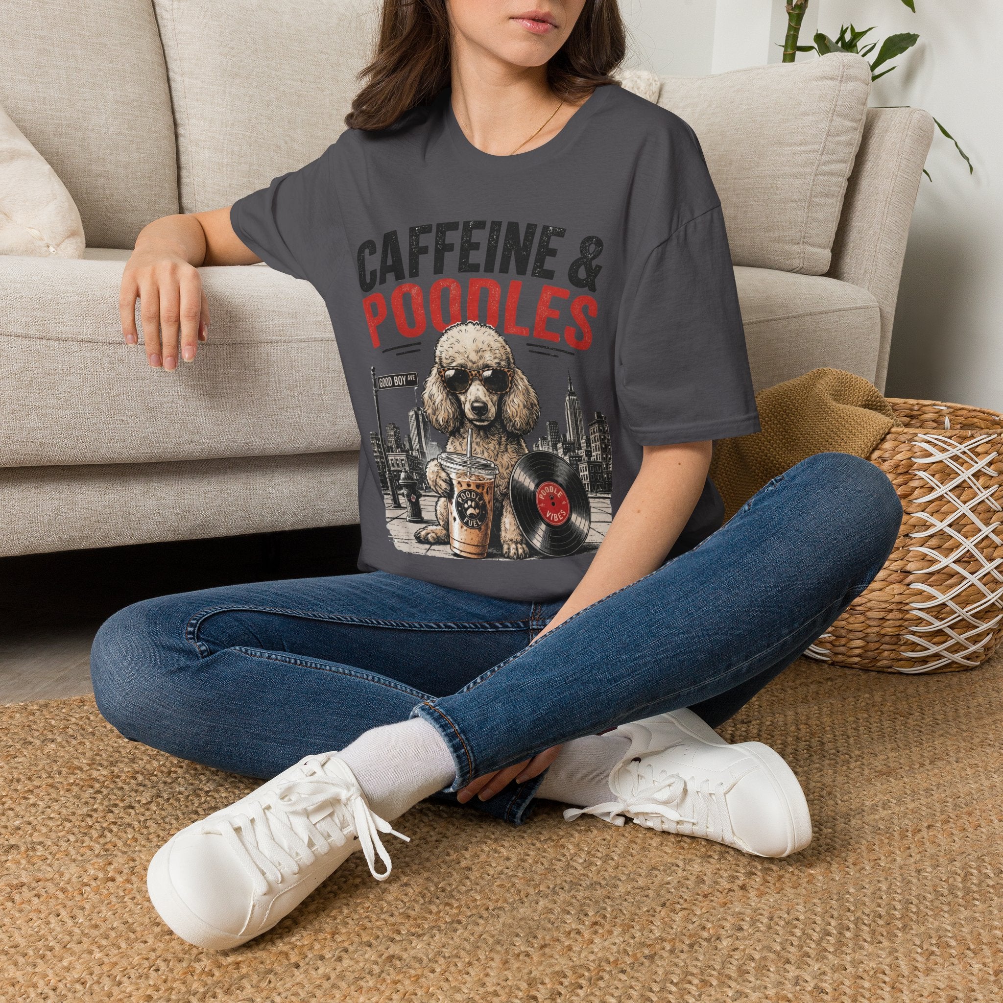 Unisex Softstyle Poodle T-Shirt