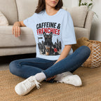 Unisex Softstyle French Bulldog Caffeine Fuel T-Shirt