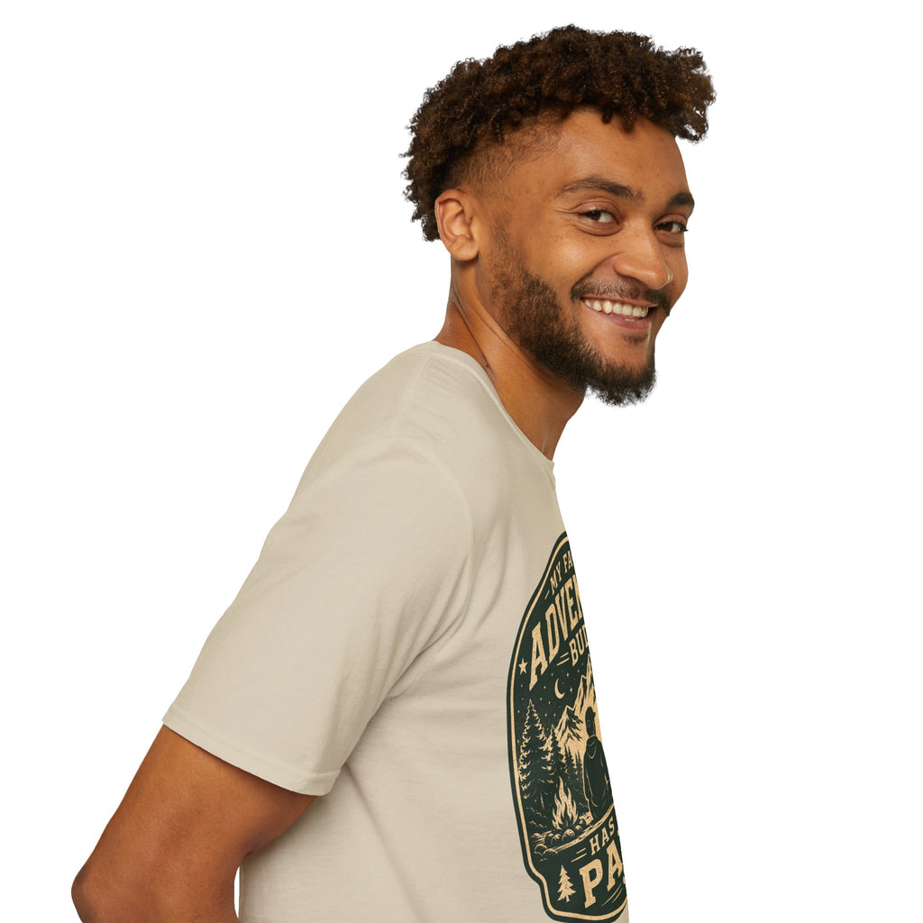 Copy of Unisex Softstyle My Favorite Adventure Has Paws T-Shirt