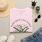 Copy of Copy of Unisex Softstyle Who Rescued Who T-Shirt
