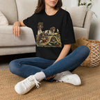 Copy of Copy of Copy of Copy of Unisex Softstyle r Pointer Library Four Dog T-Shirt