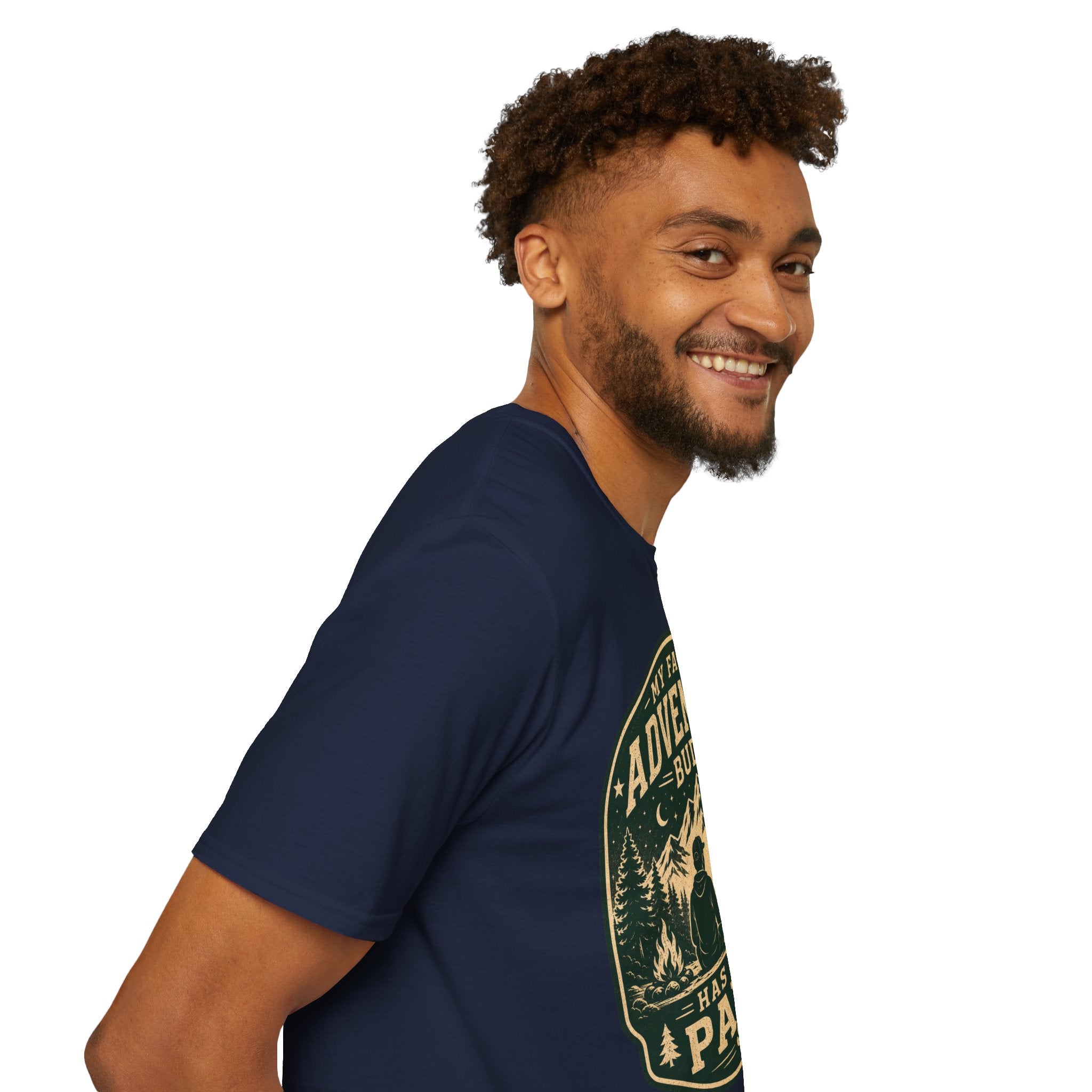 Copy of Unisex Softstyle My Favorite Adventure Has Paws T-Shirt