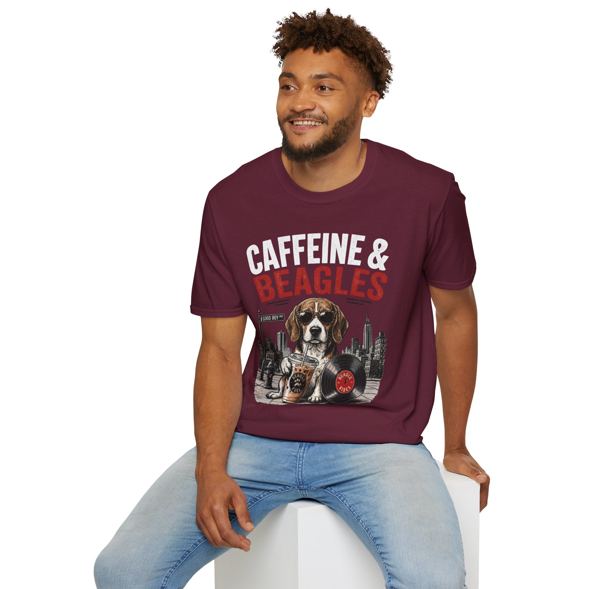 Unisex Softstyle Beegal Caffeine Fuel T-Shirt
