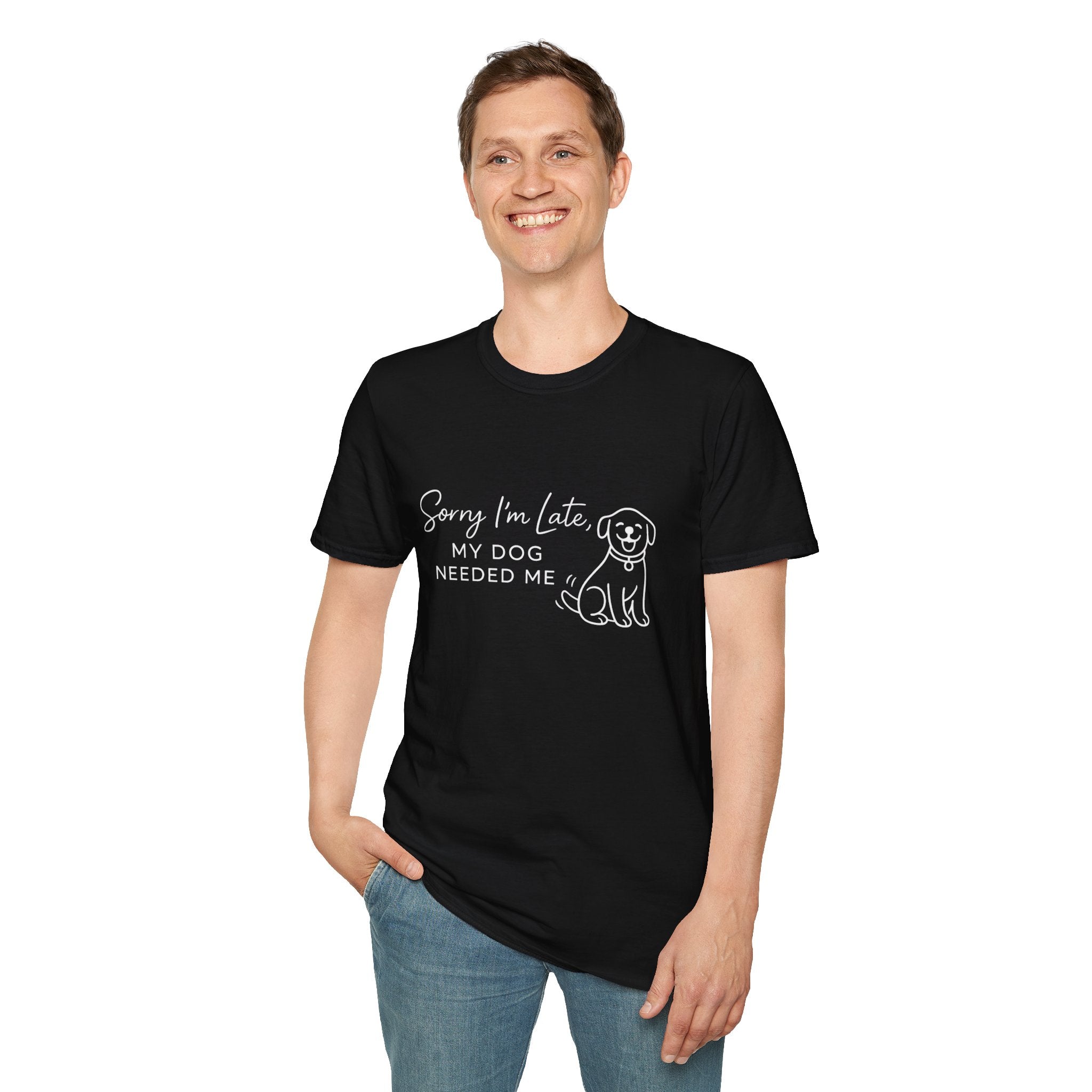 Copy of Copy of Unisex Softstyle Sorry i'm Late T-Shirt
