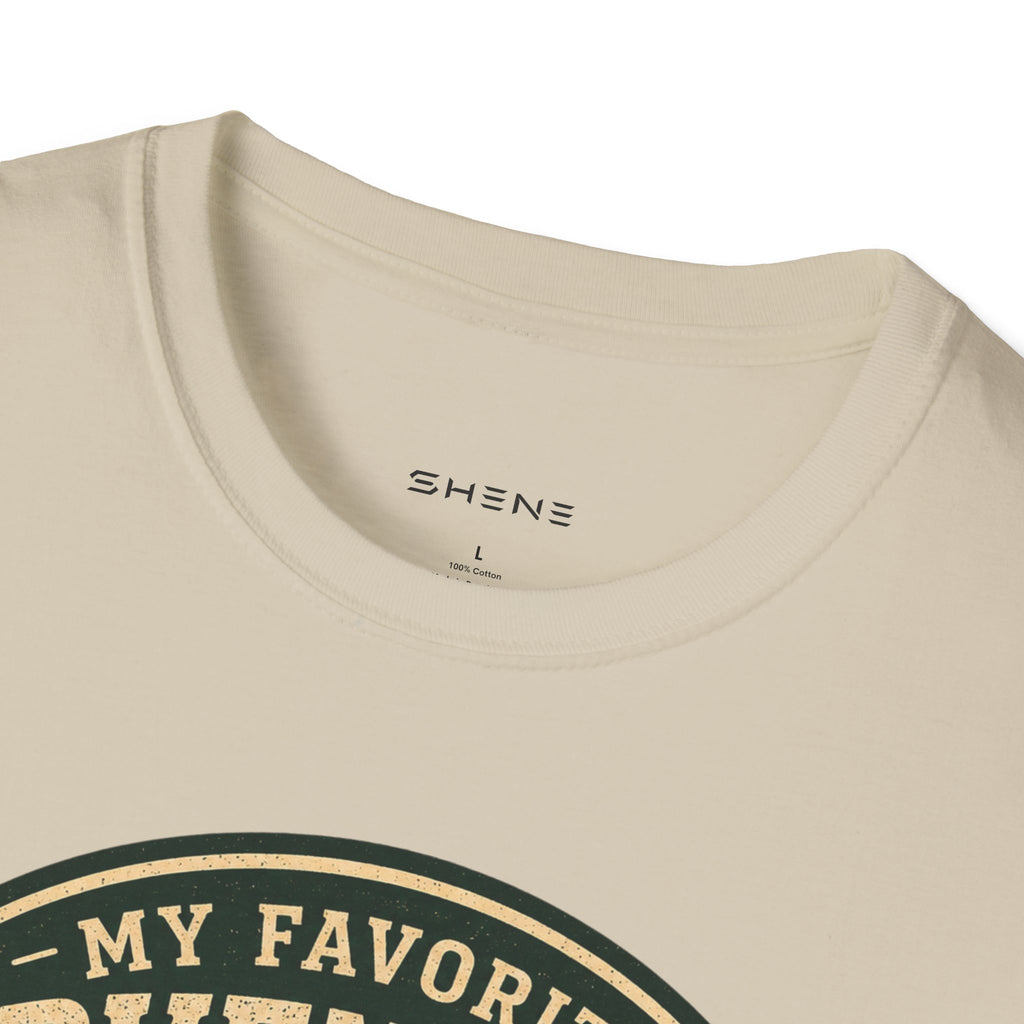 Copy of Unisex Softstyle My Favorite Adventure Has Paws T-Shirt