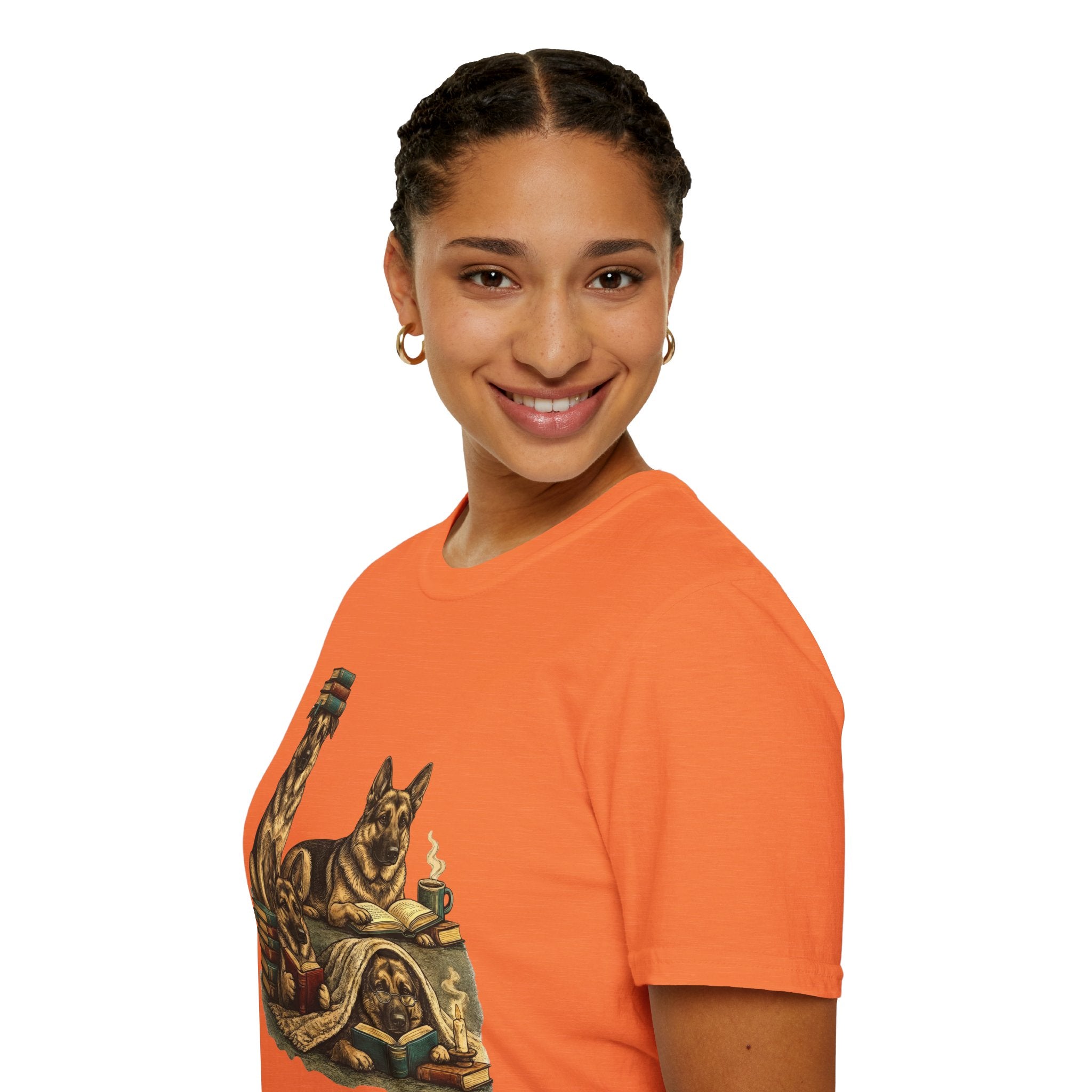 Copy of Unisex Softstyle German Shepherd Library T-Shirt