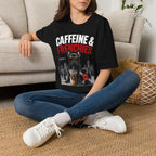 Unisex Softstyle French Bulldog Caffeine Fuel T-Shirt