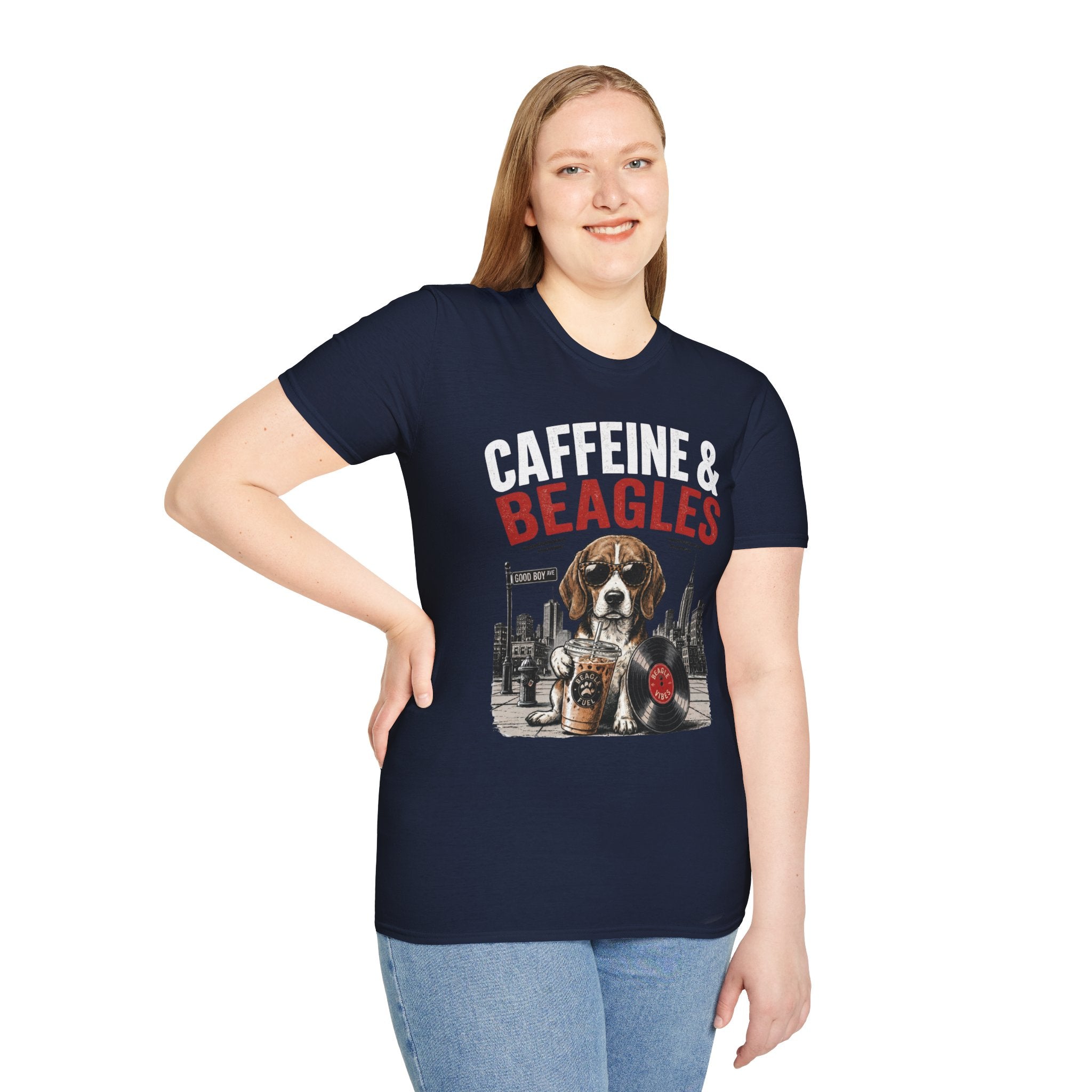 Unisex Softstyle Beegal Caffeine Fuel T-Shirt