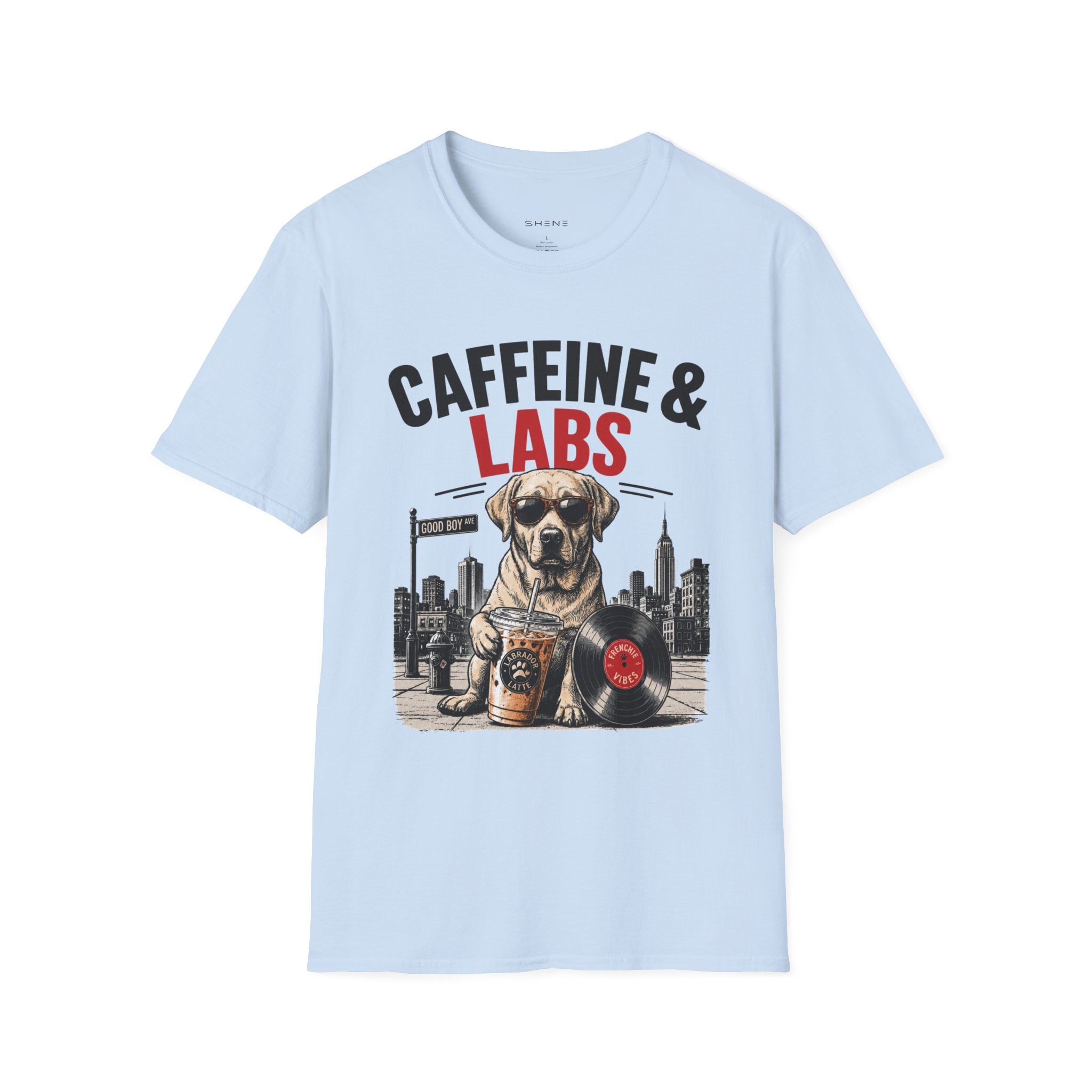 Unisex Softstyle Labs Caffeine Fuel T-Shirt