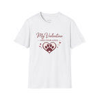 Copy of Unisex Softstyle My valentine has four leg T-Shirt