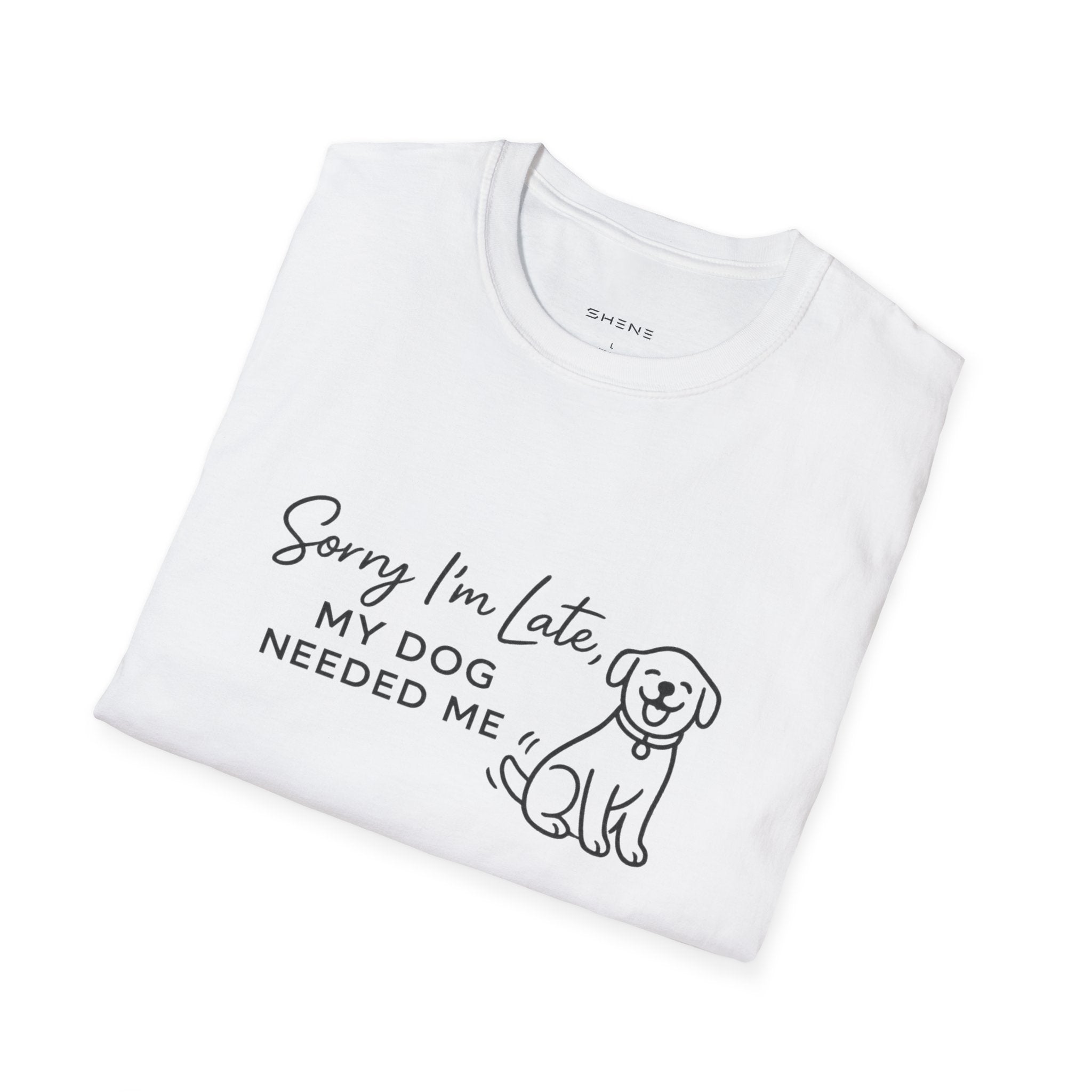 Copy of Copy of Unisex Softstyle Sorry i'm Late T-Shirt