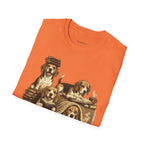 Copy of Copy of Copy of Copy of Unisex Softstyle Beegal Library Four Dog T-Shirt